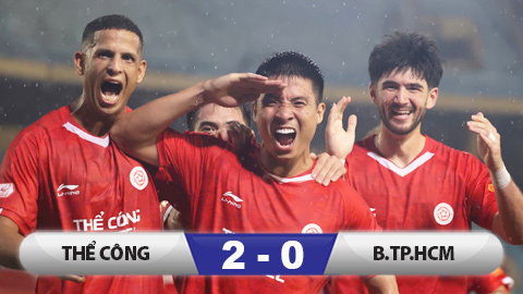Kết quả Thể Công Viettel 2- 0 Becamex TP.HCM: Lấy 3 điểm từ 2 quả đánh đầu cực đỉnh